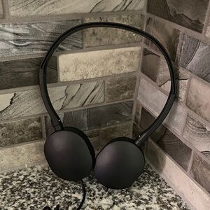 Black Over-Ear Headphones NWOT